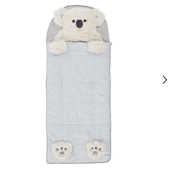 Pottery barn kids Shaggy Koala Sleeping bag